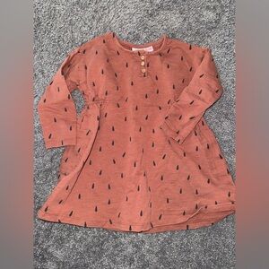 Zara toddler girls dress with side pockets